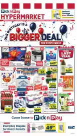 Pick n Pay Hypermarket catalogue Page 1