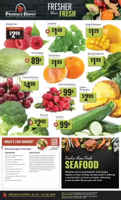 Produce Depot flyer