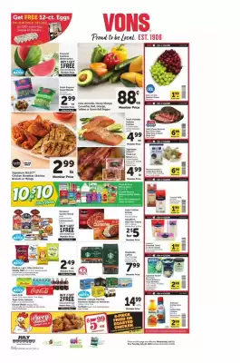 Vons weekly ad (valid until 28-07)