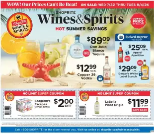 ShopRite flyer Page 1