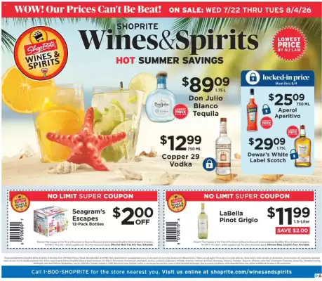 ShopRite flyer (valid until 4-08)