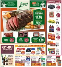 Lowes Foods weekly ad week 30 Page 1