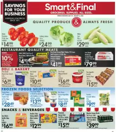 Smart & Final weekly ad Page 1