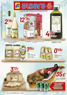 Folleto Alsara Supermercados (válido hasta el 8-08)