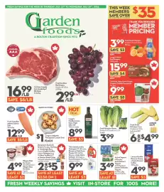 Garden Foods flyer week 30 Page 1