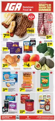 IGA flyer