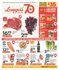 Longo's flyer week 30 Page 1