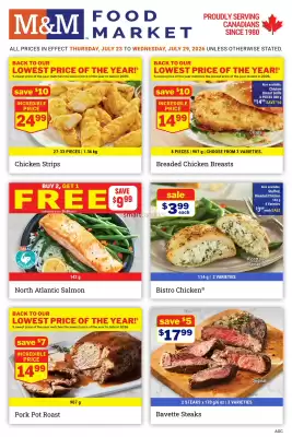 M & M Food Market flyer