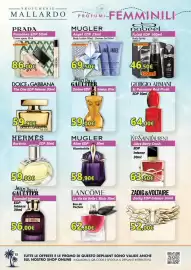 Volantino Profumerie Mallardo Pagina 16: Mugler Angel EDP €69,50, Barénia EDP €59,00