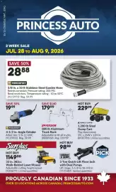 Princess Auto flyer Page 1