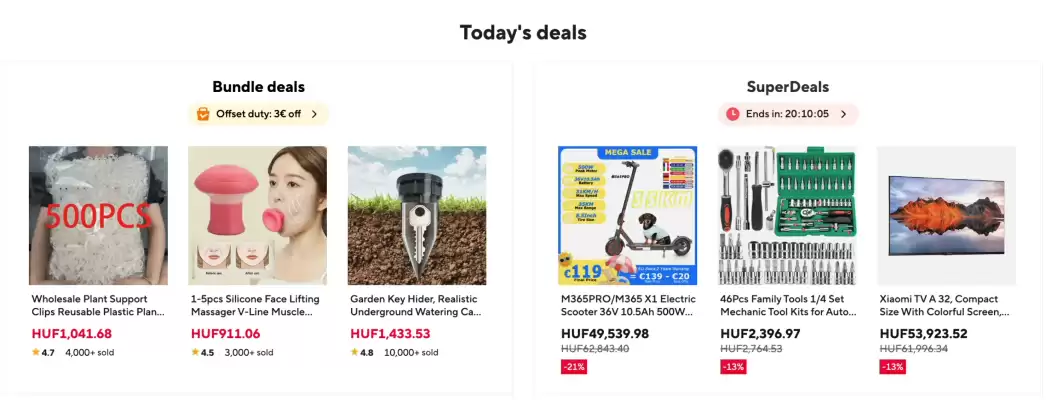 AliExpress (érvényes eddig: 27-07)