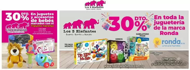 Catálogo Los Tres Elefantes Página 1