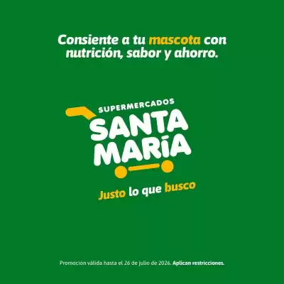 Catálogo Santa Maria (válido hasta 26-07)