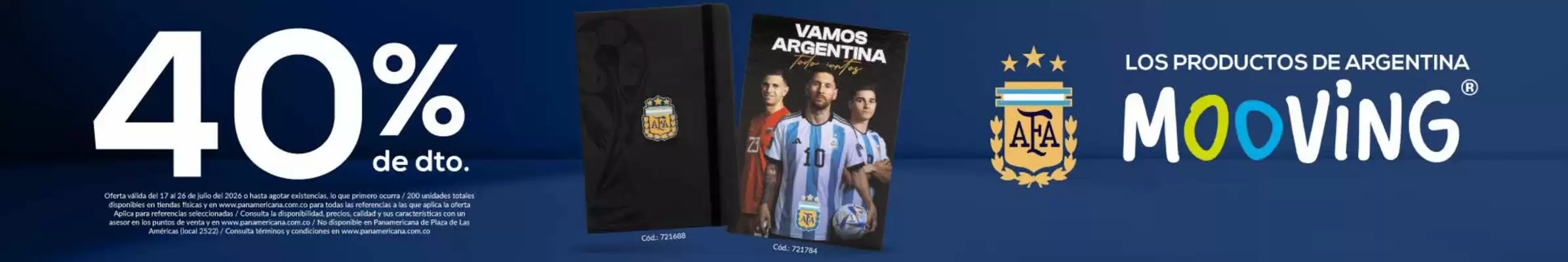 Panamericana (válido hasta 26-07)