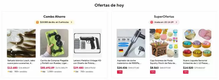 Catálogo AliExpress Página 1
