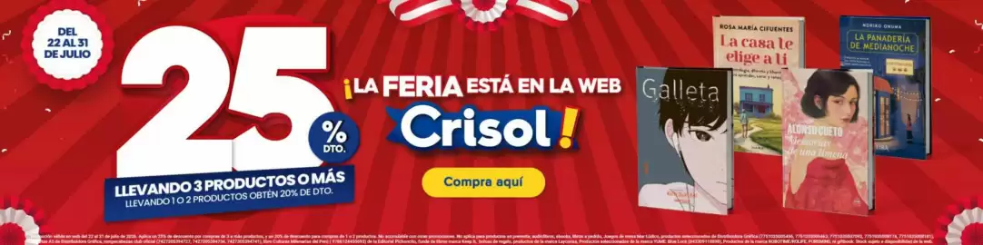 Catálogo Crisol Página 1