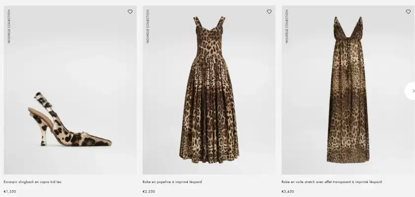 Dolce & Gabbana (valable jusqu'au 28-07)