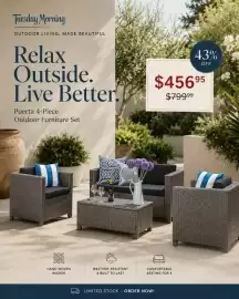 Tuesday Morning weekly ad week 30 Page 1