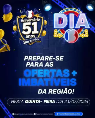 Bernardão (válido até 23-07)