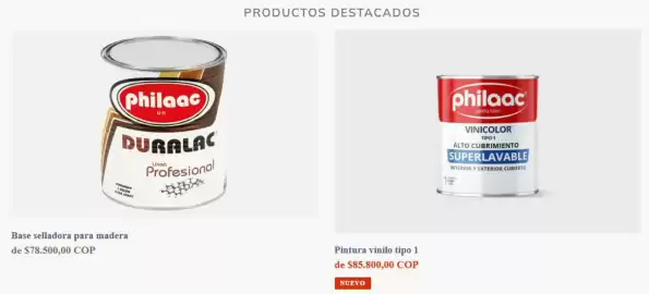 Catálogo Philaac Página 1
