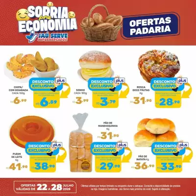 Catálogo Supermercados Jau Serve (válido até 28-07)