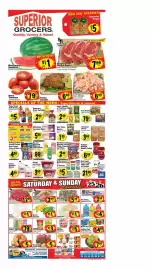 Superior Grocers weekly ad week 30 Page 1
