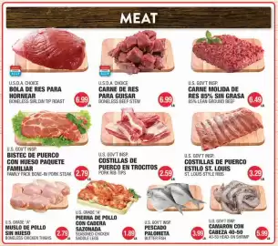 Carnicerias Jimenez weekly ad Page 1