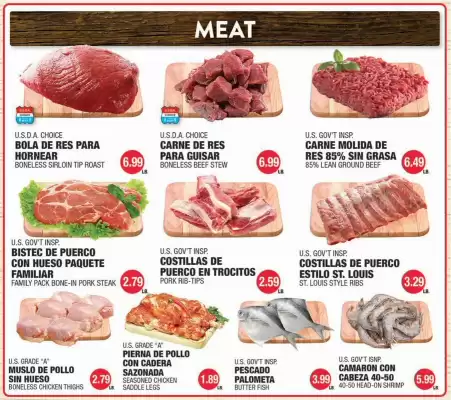 Carnicerias Jimenez weekly ad
