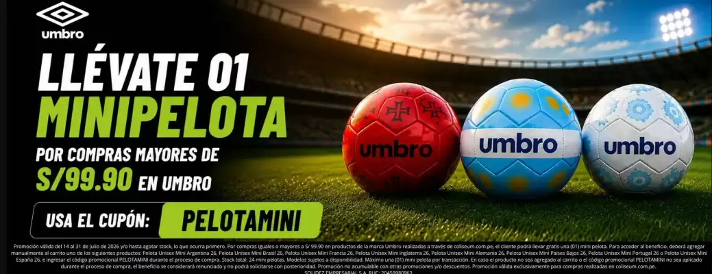 Umbro (válido hasta 2-08)