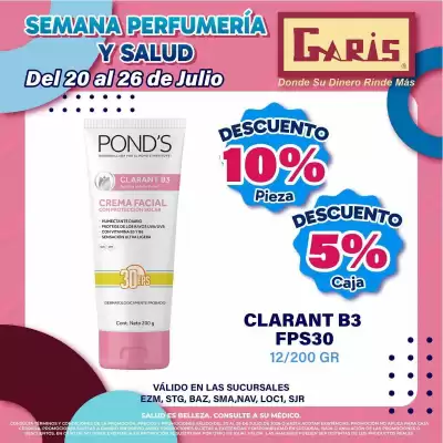 Garis (válido hasta 26-07)