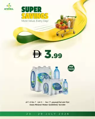 Istanbul Supermarket catalogue (valid until 29-07)
