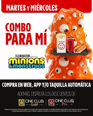 Cinemark (válido hasta 2-10)