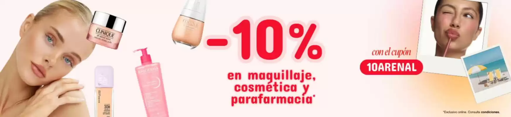 Arenal Perfumerías (válido hasta el 31-07)
