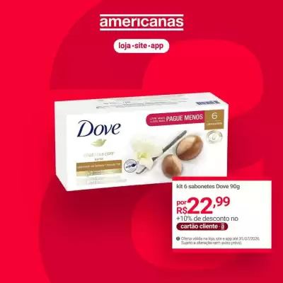Lojas Americanas (válido até 31-07)