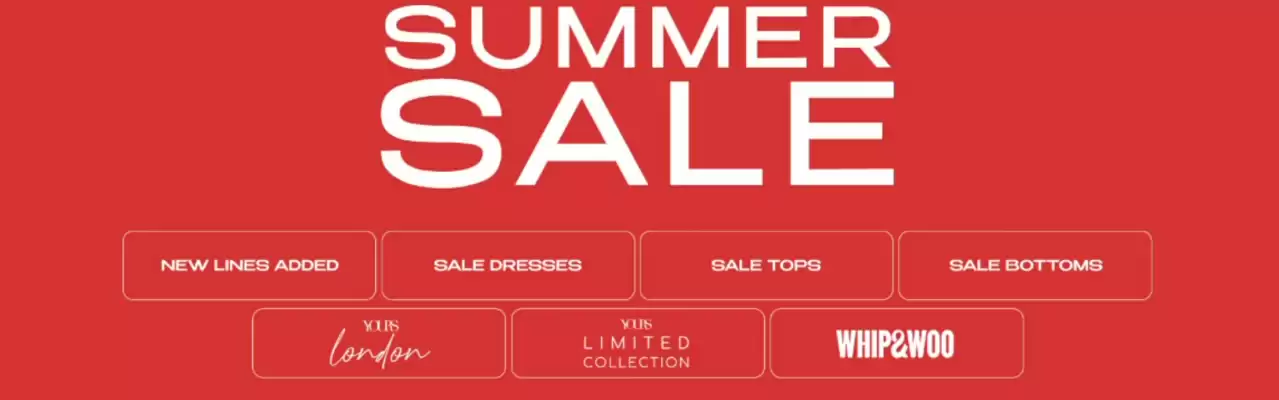 Yours Clothing (valid until 28-07)