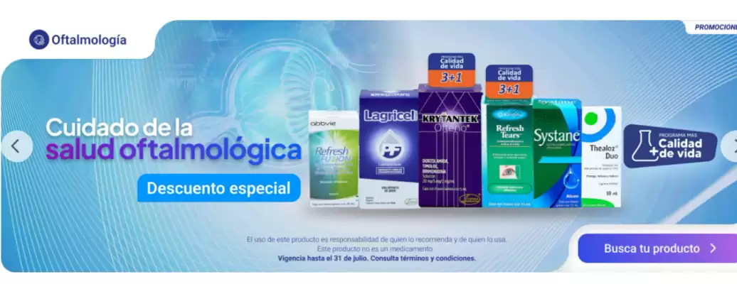 Farmacias Especializadas (válido hasta 31-07)