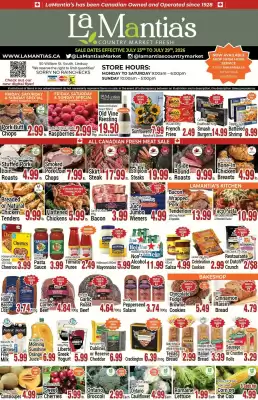 Lamantia's flyer (valid until 29-07)