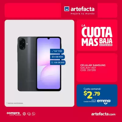 Artefacta (válido hasta 4-08)