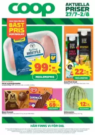 Coop reklamblad vecka 31 Sida 1
