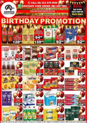 Advance Cash n Carry catalogue (valid until 29-07)