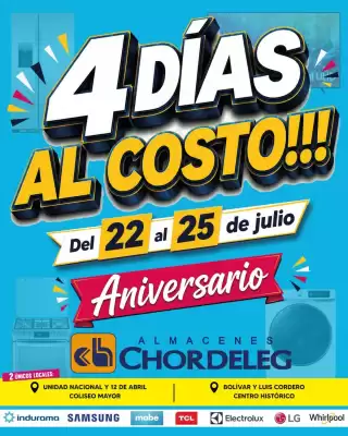 Almacenes Chordeleg (válido hasta 27-07)