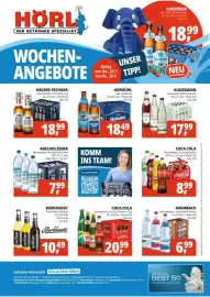 Hörl Getränke Prospekt woche 30 Seite 1