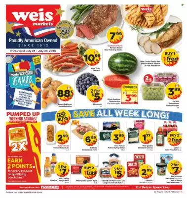Weis Markets weekly ad