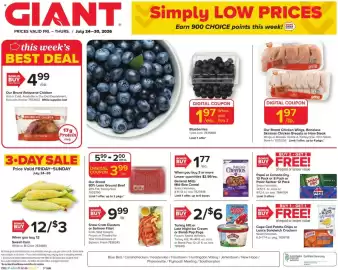 GIANT weekly ad week 30 Page 1