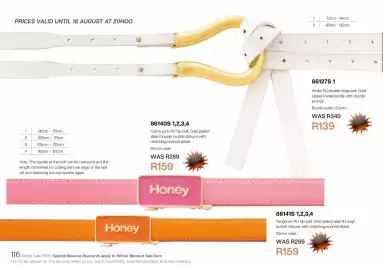 Honey Fashion Accessories catalogue Page 118
