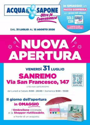 Acqua & Sapone (valido fino al 12-08)