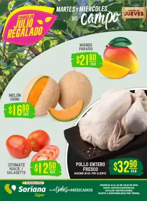 Soriana Mercado (válido hasta 23-07)