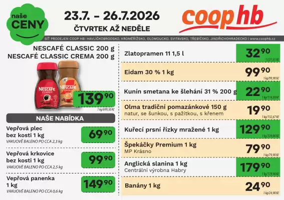 Coop hb leták