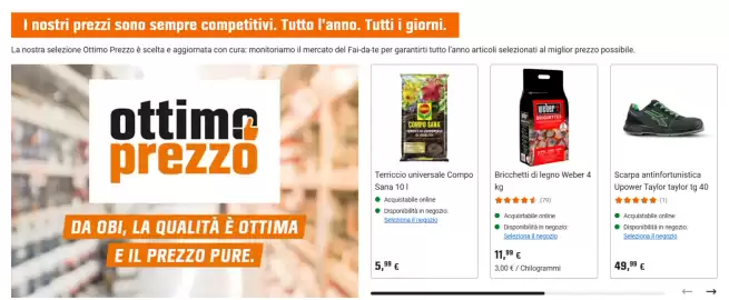 Volantino OBI settimana 30 Pagina 1