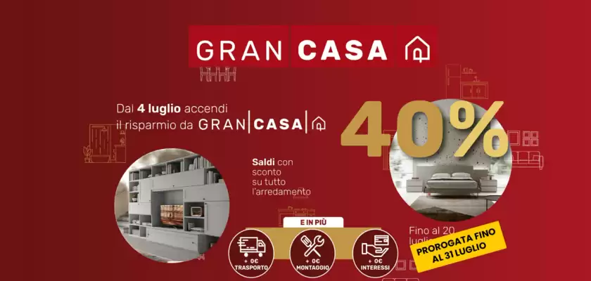 GRANCASA (valido fino al 31-07)